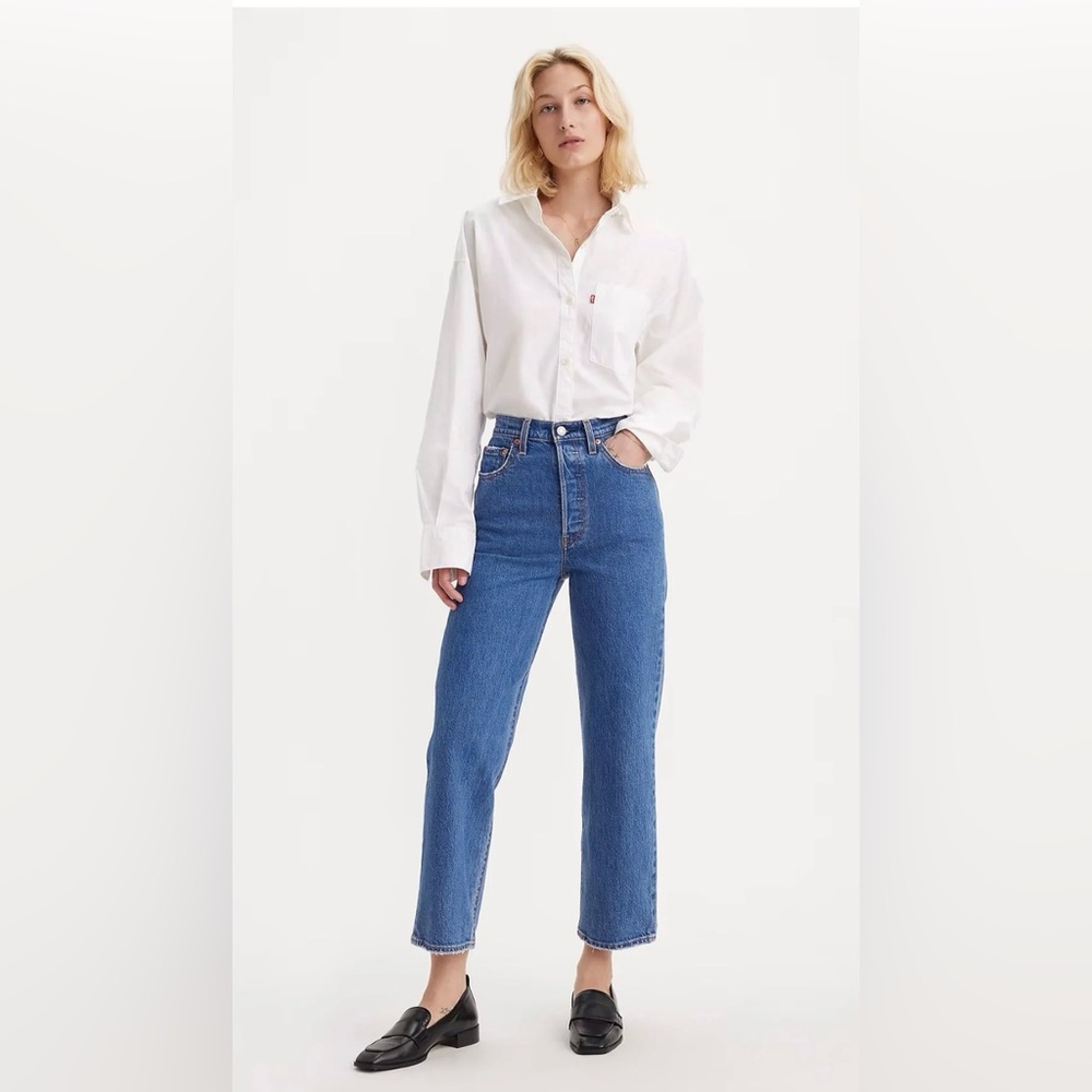 Levi's Ribcage Straight Ankle Jeans